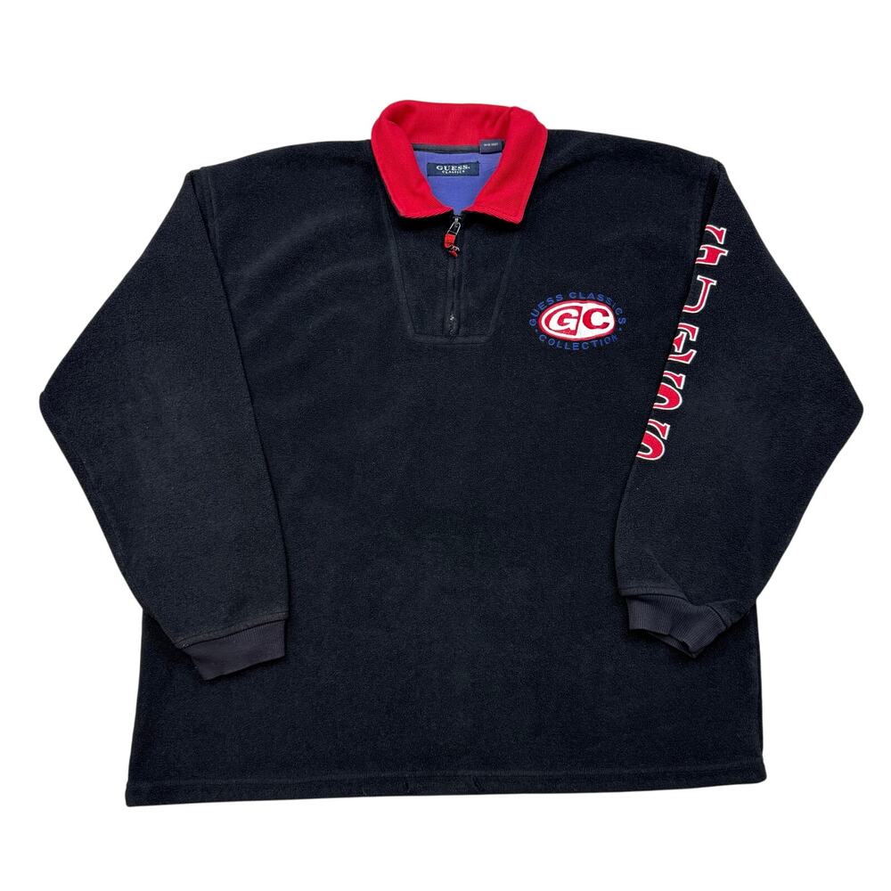 Men’s Vintage 90s Guess Jeans pull over sweater